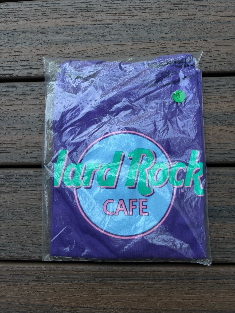 Vintage 80’s Hard Rock Cafe Honolulu Purple T Shirt Single Stitch Mens L NEW